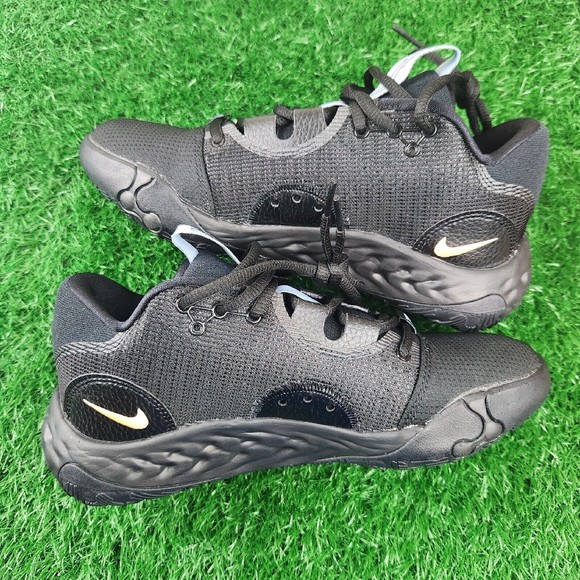 Nike PG 6 'Black Metallic Gold' Men's Sz 5 Women's 6.5 DC1974-005 NWOB - Picture 3 of 9